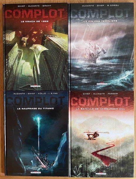 Complot T1 à T4 - Série complète - 4x C - 4 Album - Eerste, Boeken, Stripverhalen