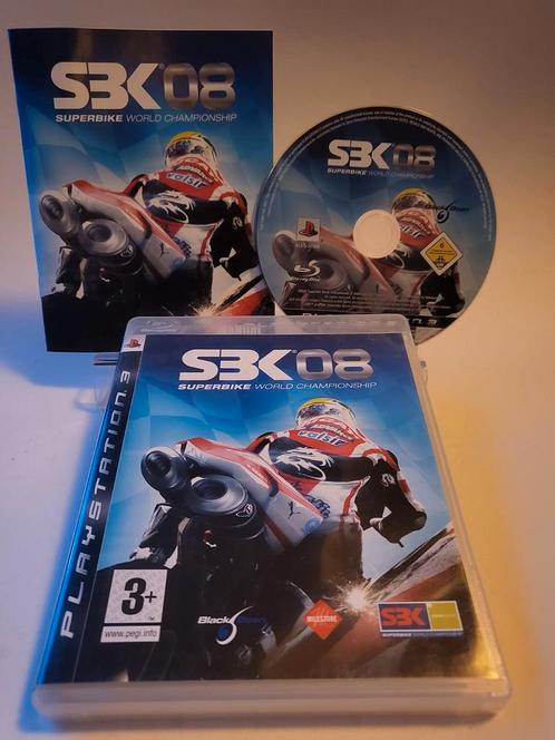SBK 08 Superbike World Championship Playstation 3, Consoles de jeu & Jeux vidéo, Jeux | Sony PlayStation 3, Enlèvement ou Envoi