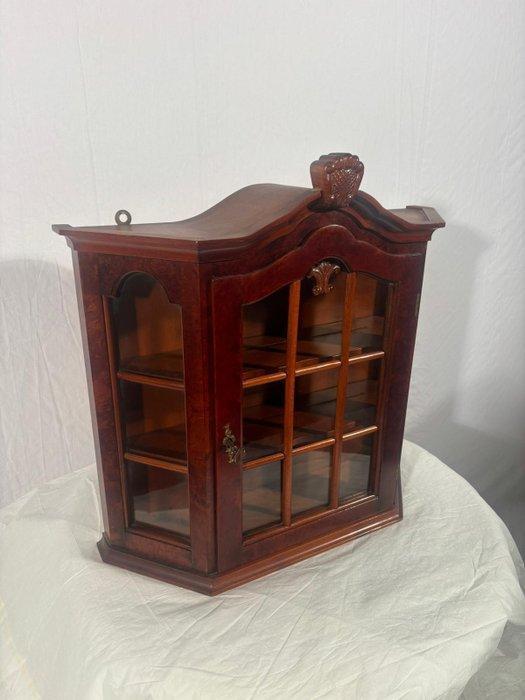 Vitrinekast - Elegant Authentieke Vitrinekast - Hout, Antiek en Kunst, Curiosa en Brocante