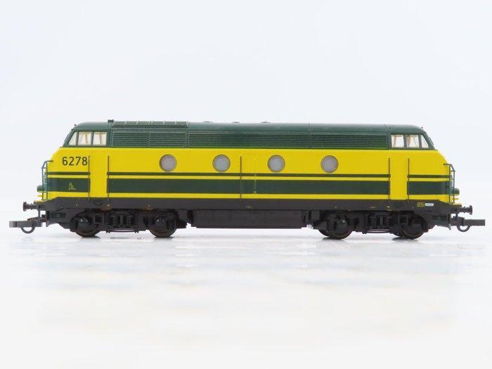Roco H0 - 43546 - Diesellocomotief (1) - Serie HLD 62 - NMBS, Hobby & Loisirs créatifs, Trains miniatures | HO
