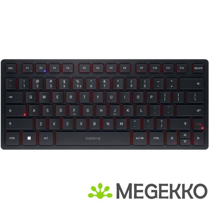 Cherry KW 9200 Mini Draadloos Zwart, Computers en Software, Toetsenborden, Nieuw, Verzenden