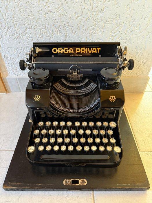 Orga Privat Bing-Werke Nürnberg Deutschland - Typemachine -, Antiquités & Art, Art | Objets design