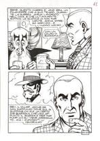 Magnus,  Bunker - 1 Original page - Alan Ford - Una Losca