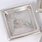 Wolfers Frères - Cendrier (3) - Argent 833, Antiek en Kunst