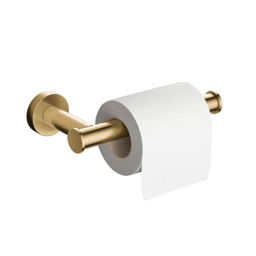 Toiletrolhouder Hotbath Cobber Geborsteld Messing Living, Doe-het-zelf en Bouw, Sanitair, Bad, Nieuw, Chroom, Ophalen of Verzenden