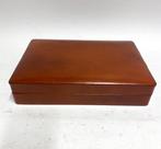 Zonder minimumprijs - Sigarendoos (2) - Verguld messing