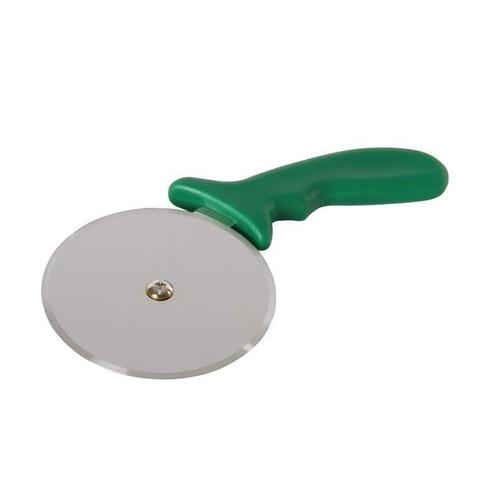 Pizza snijder RVS groen | 10(Ø)cm Vogue, Zakelijke goederen, Horeca | Keukenapparatuur, Nieuw in verpakking, Verzenden