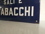 Emaille bord - Sali e Tabacchi Riv. N. - Italiaanse