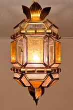 Lamp - Spectaculaire Kroonluchter - 60 cm - Glas, Messing