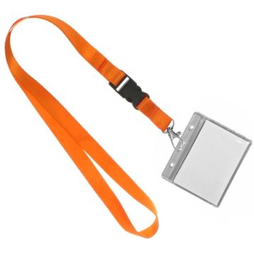 Merkloos - 50x Keycord Met Pashouder - Lanyard - beschikbaar voor biedingen