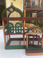 Cage à oiseaux - Bois, Antiek en Kunst