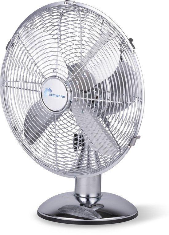 2dekans | Lifetime Air Ventilator - Ø30 Cm - Retro - 3, Elektronische apparatuur, Ventilatoren, Ophalen of Verzenden