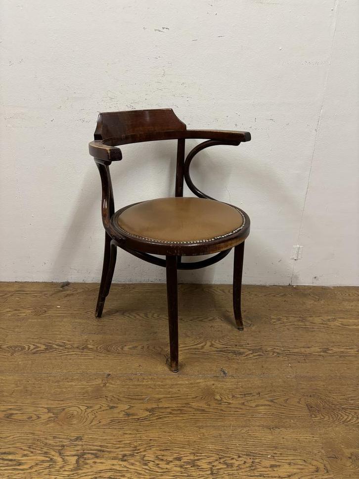 Gebruikte Hütten Cafestoel - S4103- Vintage/Café, Huis en Inrichting, Stoelen, Ophalen