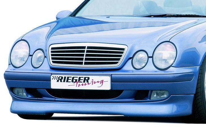 Rieger frontspoiler (Elegance) | CLK (W208) - Cabrio, Coupé, Autos : Divers, Tuning & Styling, Envoi
