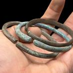 Oude Keltische set van 3 Brons Armband (Zonder Minimumprijs)