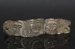 Oud-Romeins Zilver Blad met drie gezichten  (Zonder, Verzamelen