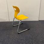 HaBa schoolstoelen, stapelstoel, zithoogte 35 cm, Geel -, Gebruikt, Eén