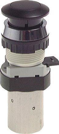 5/2 M5 Push Button Valve Black 0-12bar/0-168psi 30.5mm, Doe-het-zelf en Bouw, Gereedschap | Overige machines, Verzenden