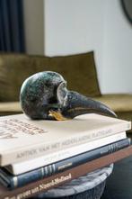 sculptuur, NO RESERVE PRICE - Patinated Sculpture Bird Head