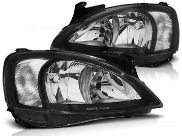 Zwarte Koplampen OPEL Corsa C (2000-2006) | OP=OP | Tweed... beschikbaar voor biedingen