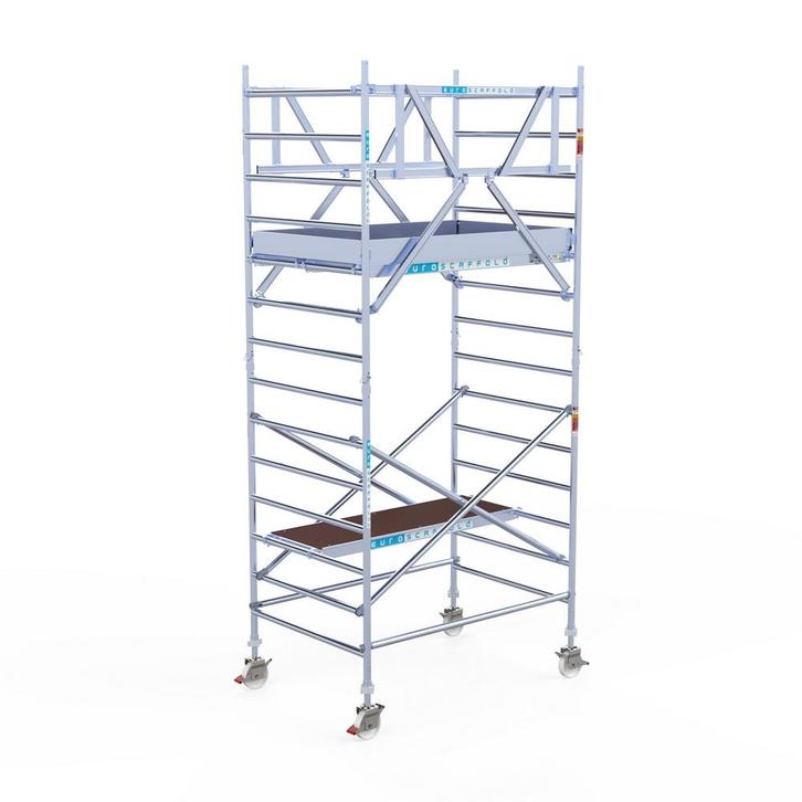 Rolsteiger Professional 135x190 5,2m werkhoogte vrijstaand, Doe-het-zelf en Bouw, Steigers, Rolsteiger of Kamersteiger, Nieuw