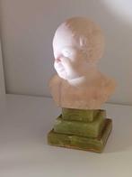 Buste, Busto in Alabastro - 20 cm - Albast, Onyx, Antiek en Kunst