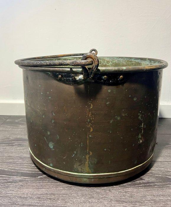 Poêle - Cuivre - Grande chaudière, Antiek en Kunst, Curiosa en Brocante