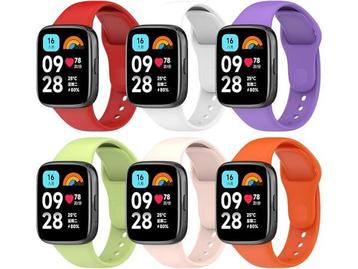 Veiling - 6x BDIG Armband voor Xiaomi Redmi Watch 3 Active beschikbaar voor biedingen