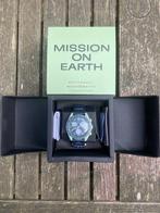 Omega x Swatch - MoonSwatch - Mission on Earth - Zonder, Handtassen en Accessoires, Horloges | Heren, Nieuw