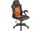 Veiling - Racing Bureaustoel / Gamestoel Montreal - Oranje, Maison & Meubles