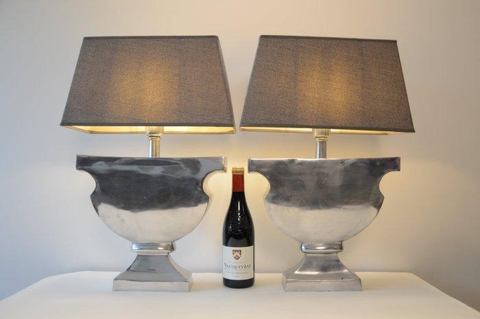 Light Makers - Tafellamp (2) - Paar zware XL, Antiquités & Art, Curiosités & Brocante