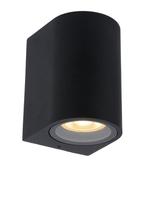 Lucide ZARO - Wandspot Buiten 1xGU10 IP44 Zwart, Tuin en Terras, Verzenden, Nieuw, Aluminium, Netvoeding