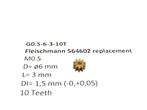 micromotor G0.5-6-3-10T tandwiel voor Fleischmann, Nieuw, Overige merken, Overige typen, Gelijkstroom