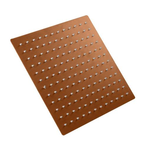 Inbouw Douchekop BWS Mia 30x30cm Geborsteld Koper, Doe-het-zelf en Bouw, Sanitair, Kraan, Nieuw, Ophalen of Verzenden