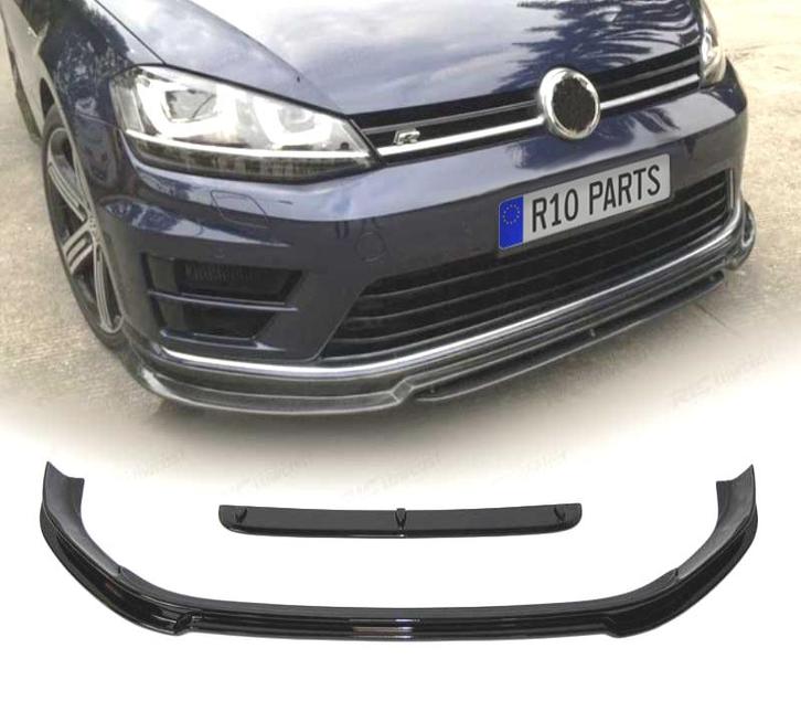 SPOILER LAME PARE-CHOCS AVANT VOLKSWAGEN VW GOLF 7 R 13-17 N, Auto-onderdelen, Carrosserie, Verzenden