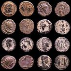 Romeinse Rijk. Lot comprising eight (8) AE coins:
