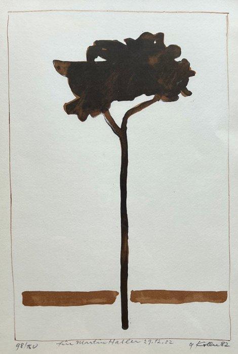 Oskar Koller (1925-2004) - der Baum, Antiek en Kunst, Antiek | Overige Antiek