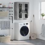 vidaXL Bovenkast 69,5x34x90 cm betongrijs, Verzenden, Nieuw