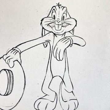 BUGS BUNNY (1949) Uniek : Kom uit het Virgil Ross Archief -