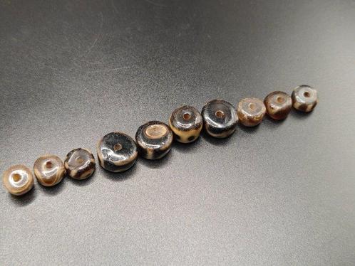 Tibetaanse agaat Dzi schijf kralen pendels - Voor, Verzamelen, Mineralen en Fossielen