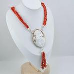 Bloedkoraal - Zilver - Halsketting - CORALLO MEDITERRANEO, Verzamelen