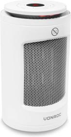 VONROC Elektrische kachel - ventilatorkachel - 600W/1200W -, Ophalen of Verzenden, Nieuw