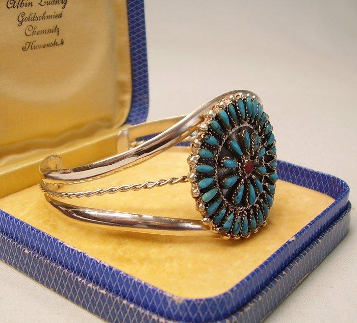 Armband - Verenigde Staten Navajo armband USA Handa (Zonder, Antiquités & Art, Art | Art non-occidental