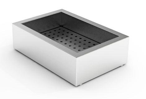 Crushed Ice Bak 1/1 GN Opbouw RVS Aisi 304, Zakelijke goederen, Horeca | Keukenapparatuur, Ophalen of Verzenden