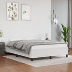 vidaXL Bedframe kunstleer wit 140x200 cm, Huis en Inrichting, Slaapkamer | Bedden, Verzenden, Nieuw