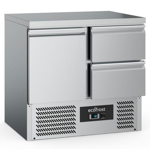 Koelwerkbank | 230L | 1 Deur (1/1 GN) + 2 Laden | +2°C/+8°C, Zakelijke goederen, Horeca | Keukenapparatuur, Nieuw in verpakking