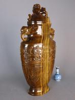 Vase - Oeil de tigre - Chine - Dynastie Qing (1644–1911) -