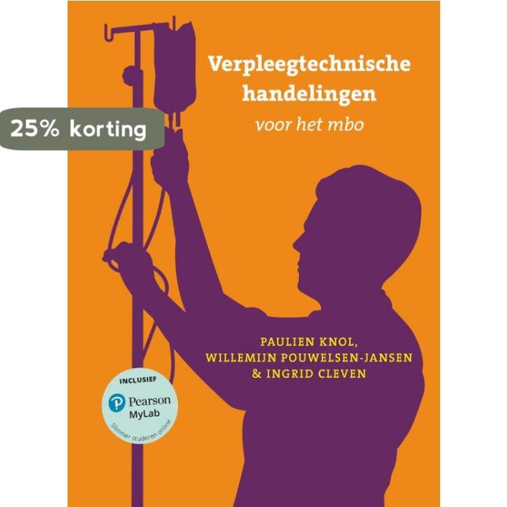 Verpleegtechnische handelingen voor het mbo met MyLab NL, Boeken, Schoolboeken, Zo goed als nieuw, Verzenden