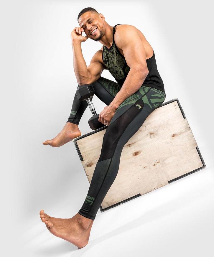 Venum Nakahi Sports Legging Spats Zwart Kaki, Vêtements | Hommes, Vêtements de sport, Envoi