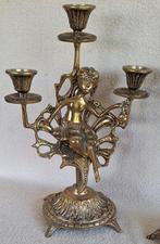 Candélabre victorien (2) - Bronzage, bavardage - Deux